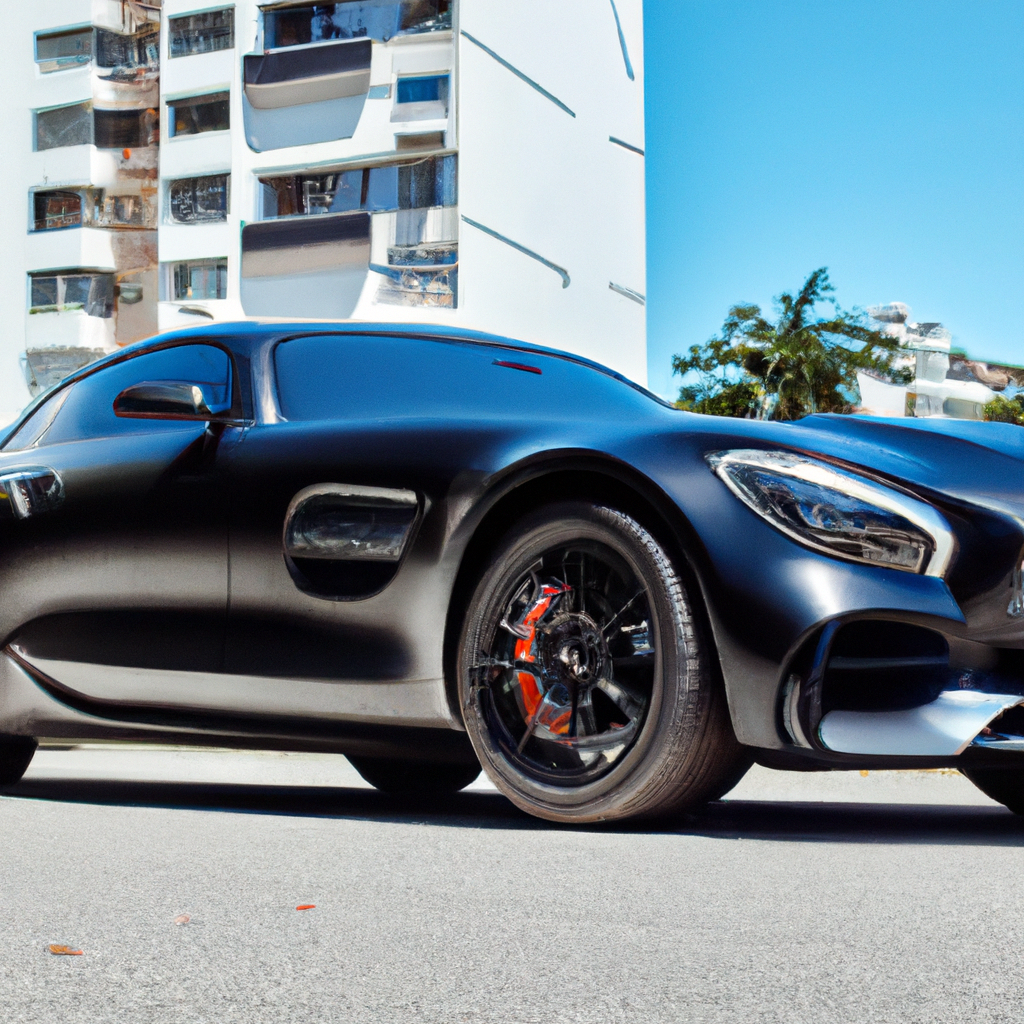 Mercedes-Benz AMG GT Preto Fosco em São Paulo