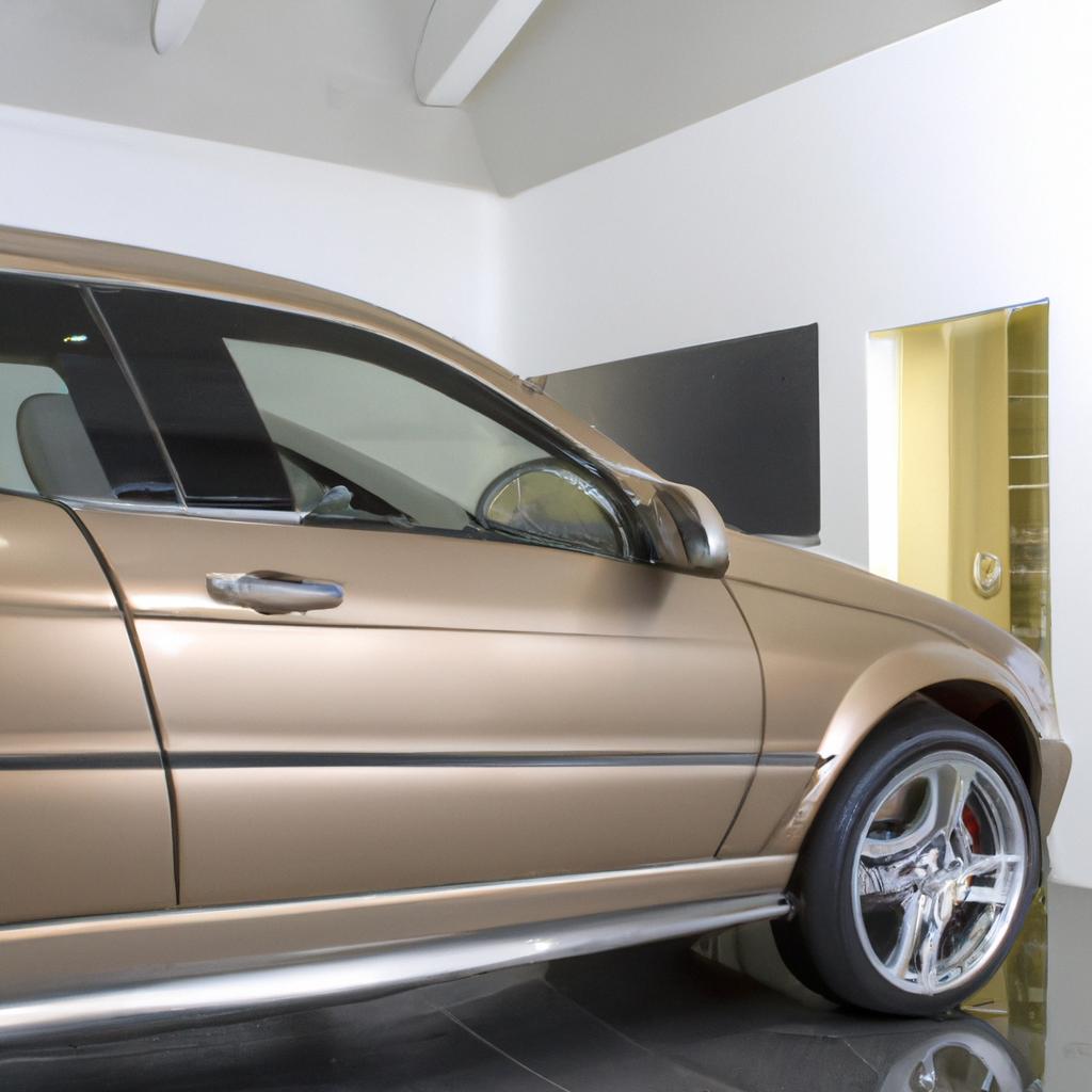 Showroom de carros de luxo com design moderno e vidros